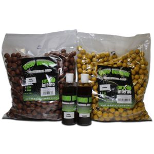 Carp Inferno Boilies Light Line 3kg + 250ml dip